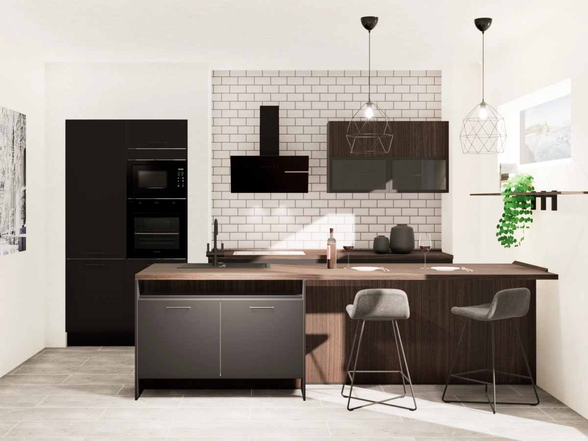 Clever geplant, großzügig gedacht: Diese Küche bringt Offenheit und Funktion perfekt zusammen.