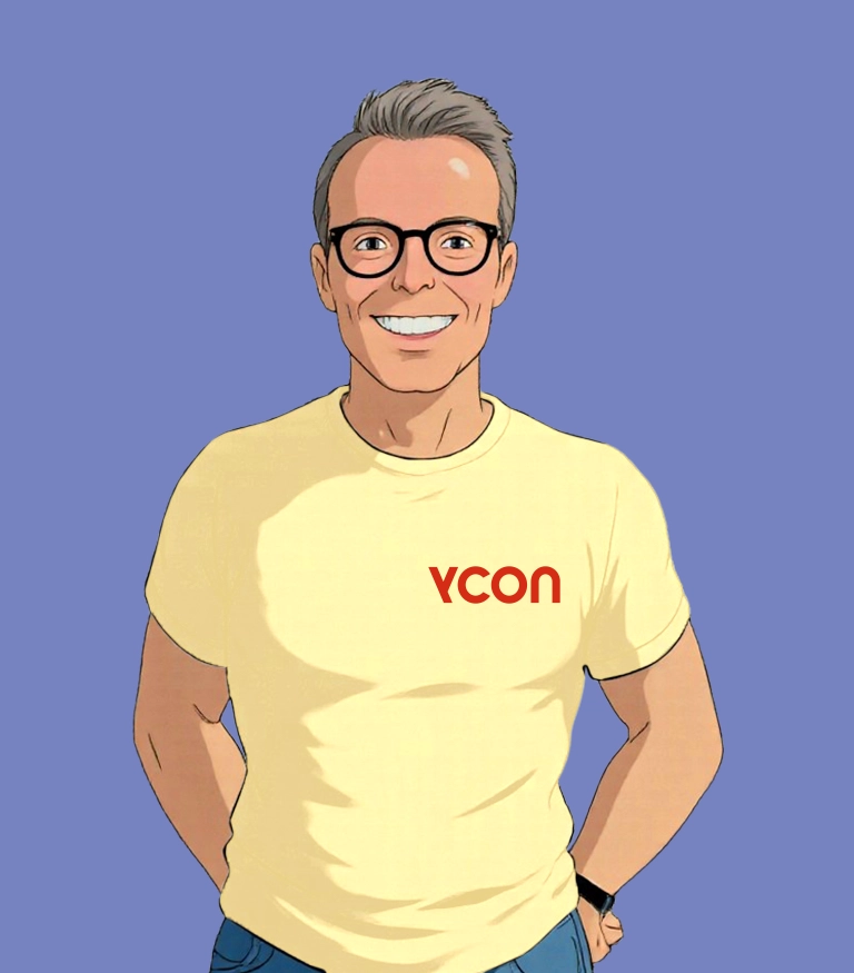 Comic-Zeichnung Christian