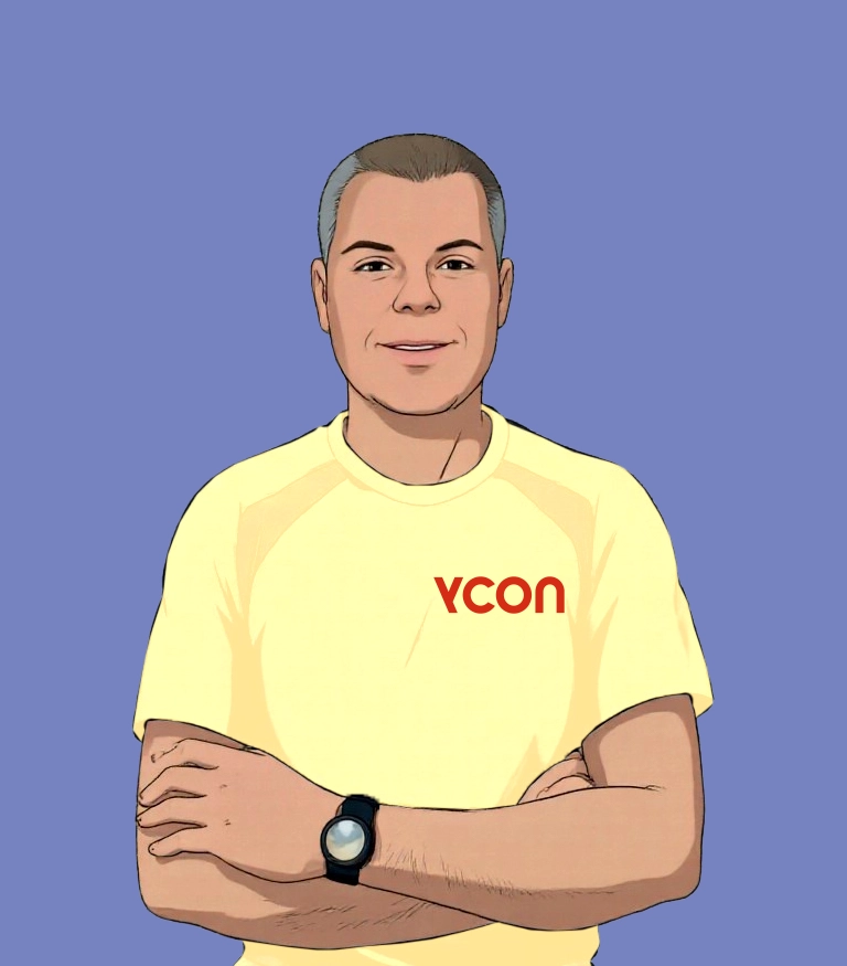 Comic-Zeichnung Marc