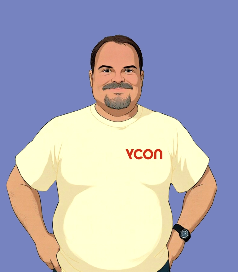 Comic-Zeichnung Raik